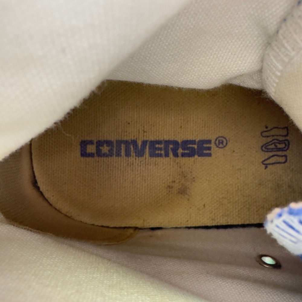 Converse Chuck Taylor All Star High Top Blue Men 8.5 Women 10.5 Sneaker Canvas - Picture 11 of 15